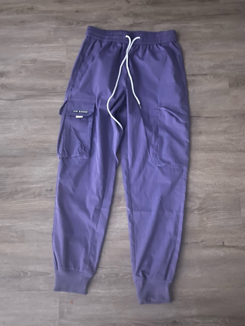 SHEIN Manfinity Homme Purple Cargo Jogger Pants S